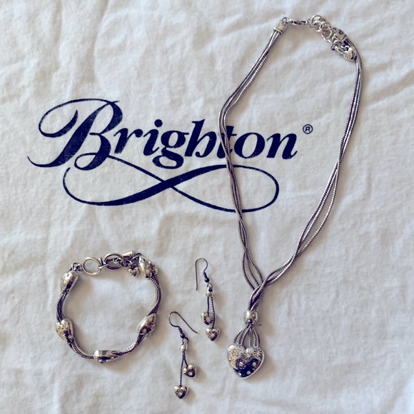 Brighton Jewelry - Brighton necklace, bracelet and earring set